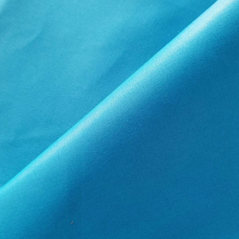 TMIE-08-1-1 70GSM 122CM Camicia per indumenti Tessuto morbido e lucido Materiale 100% poliestere tinto con tessuto popeline di poliestere lucido