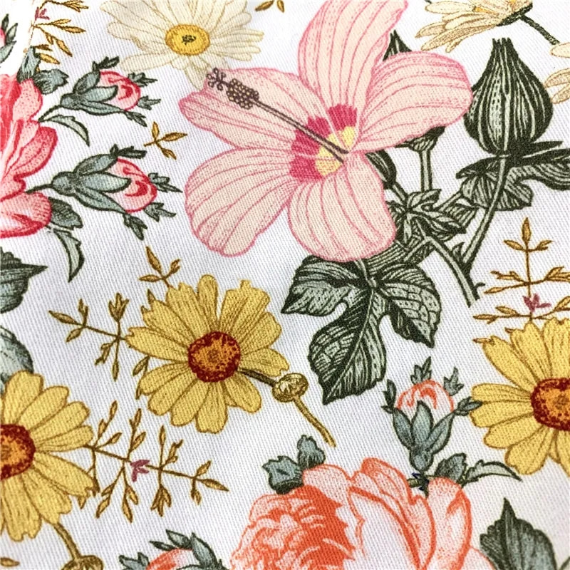 TMIE-08-3-3 Tessuto popeline di poliestere twill con stampa personalizzata 120GSM
