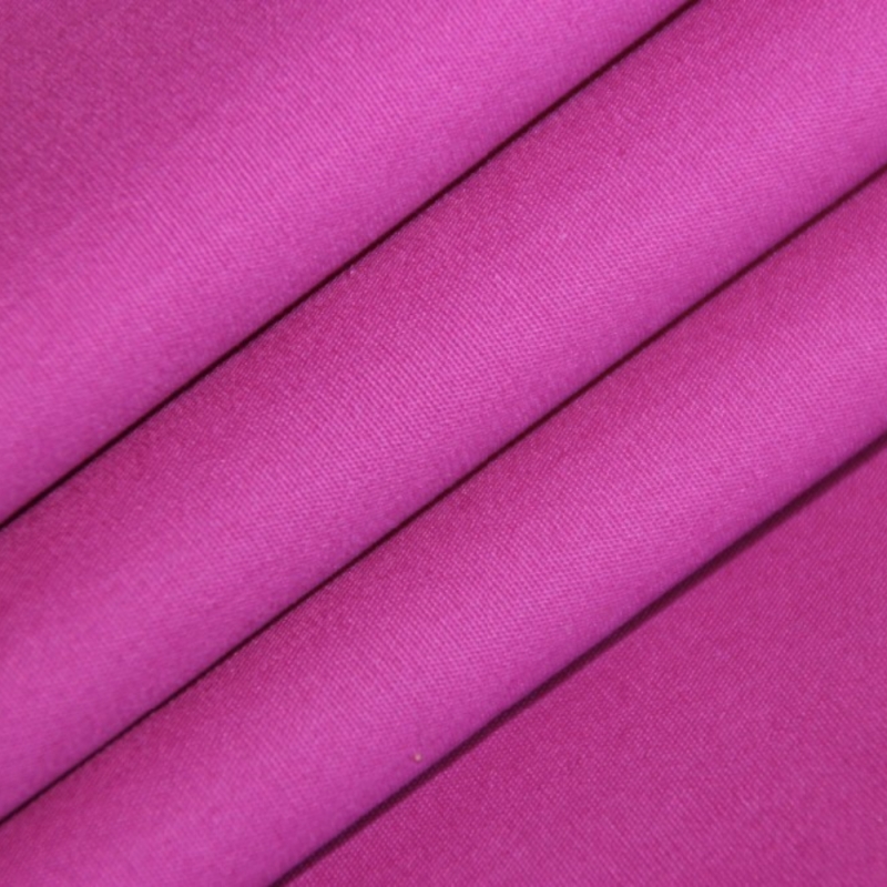 TMIE-08-4-3 Tessuto twill di popeline di poliestere tinto in colori 120GSM