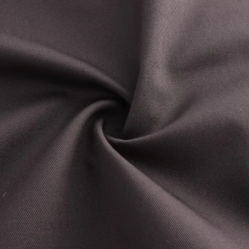 TMIE-08-4-3 Tessuto twill di popeline di poliestere tinto in colori 120GSM