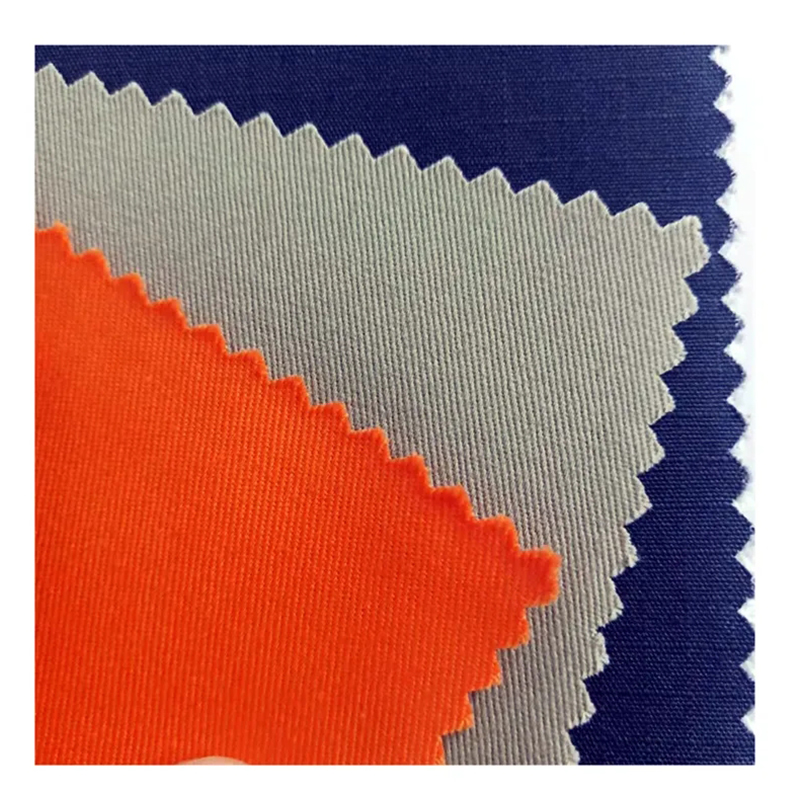TMIE-08-4-2 Tessuto twill di popeline di poliestere tinto in colori 115GSM di peso medio