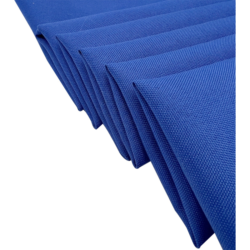 TMIE-03-1-4 Tessuto in poliestere minimo opaco twill blu di peso medio da 150 g/m²