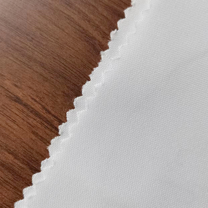 TMIE-03-1-6 Tessuto in poliestere minimatto sbiancato di peso medio da 180 GSM